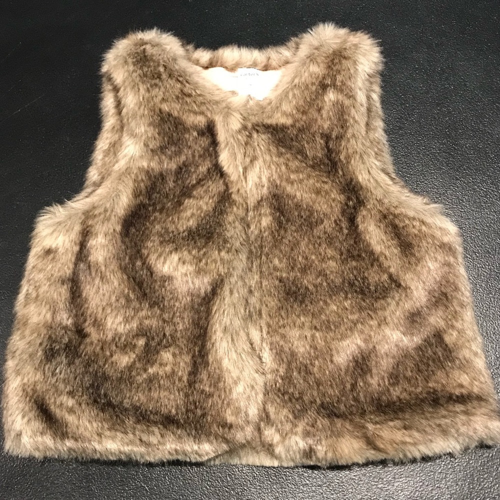 CARTERS Girls Vest Size 7